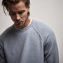 Recycled Cashmere Raglan in Breeze | James Perse Los Angeles