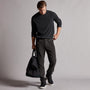 Recycled Cashmere Raglan in Coal | James Perse Los Angeles