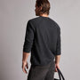 Recycled Cashmere Raglan in Coal | James Perse Los Angeles