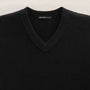 Cashmere V Neck Sweater in Black | James Perse Los Angeles