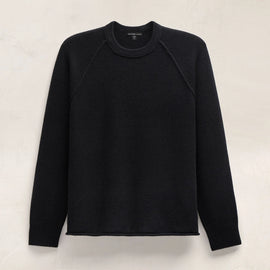 Men's Recycled Cashmere Crew Sweater Gift Set - Black/Stone