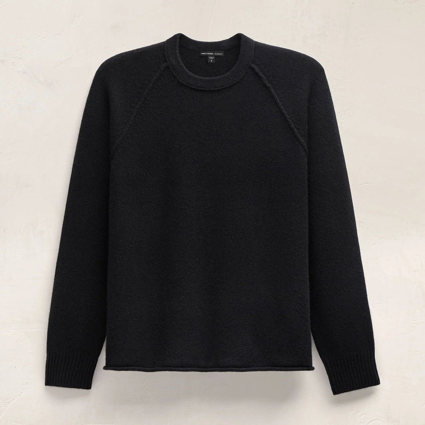 Men's Recycled Cashmere Crew Sweater Gift Set - Black/Stone