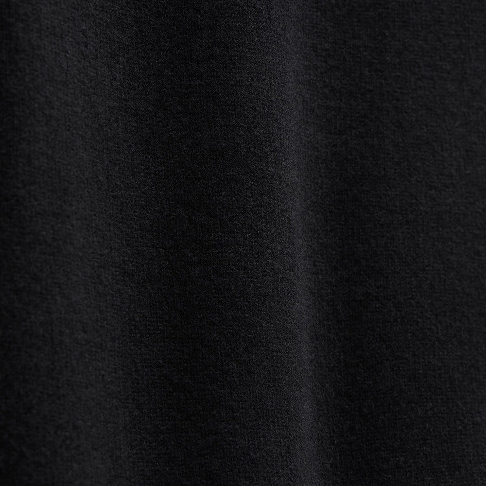 Recycled Cashmere Raglan Crew in Black | James Perse Los Angeles