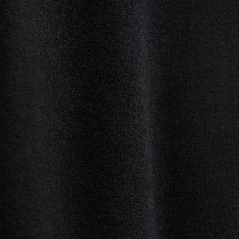 Recycled Cashmere Raglan Crew in Black | James Perse Los Angeles