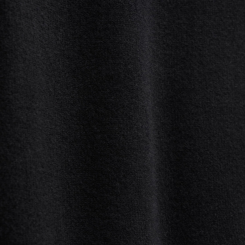 Recycled Cashmere Raglan Crew in Black | James Perse Los Angeles