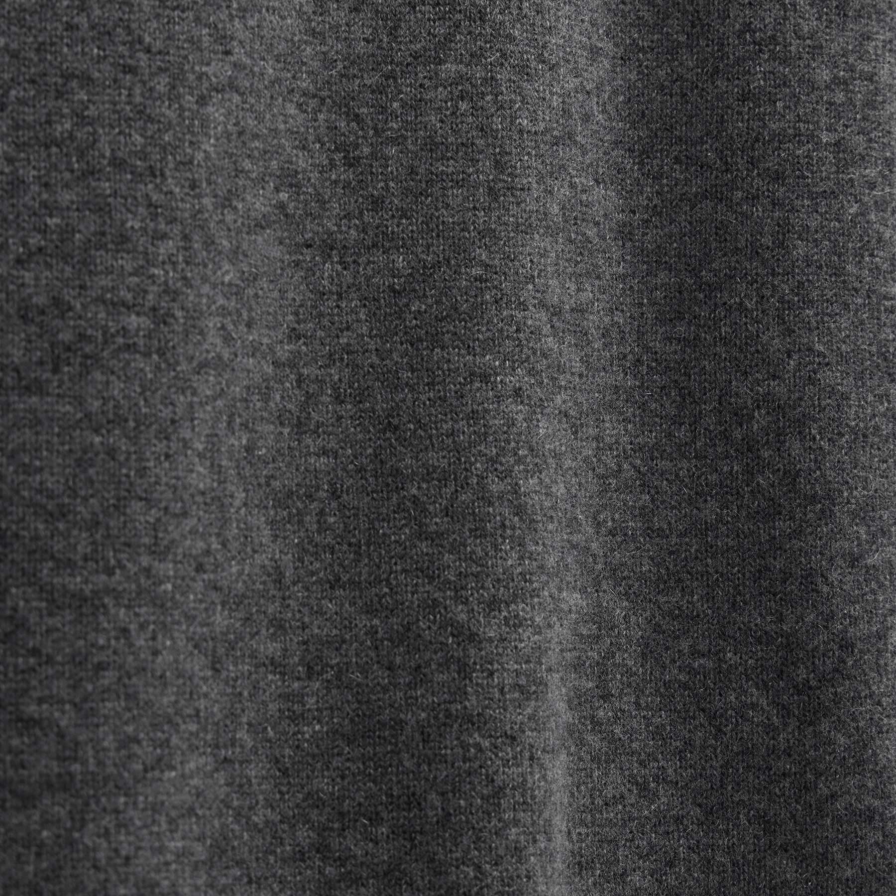 Recycled Cashmere Raglan Crew in Flannel | James Perse Los Angeles FLAT