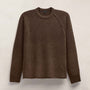 Recycled Cashmere Raglan Crew in Porcupine | James Perse Los Angeles