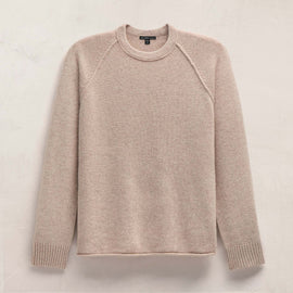 Men's Recycled Cashmere Crew Sweater Gift Set - Black/Stone