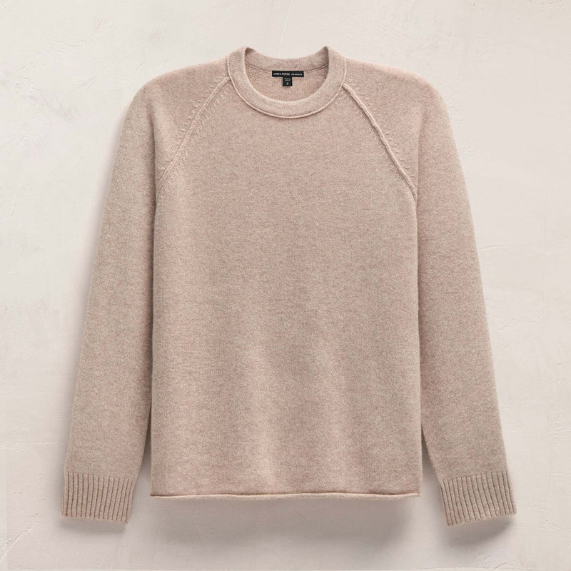 Men's Recycled Cashmere Crew Sweater Gift Set - Black/Stone