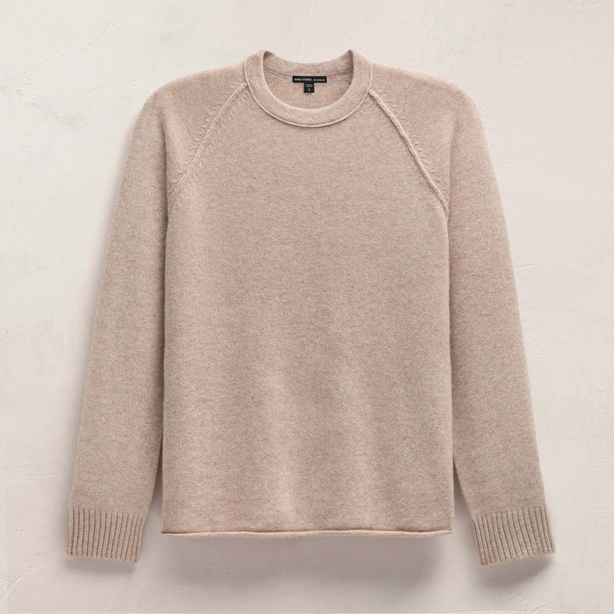 Men's Recycled Cashmere Crew Sweater Gift Set - Black/Stone