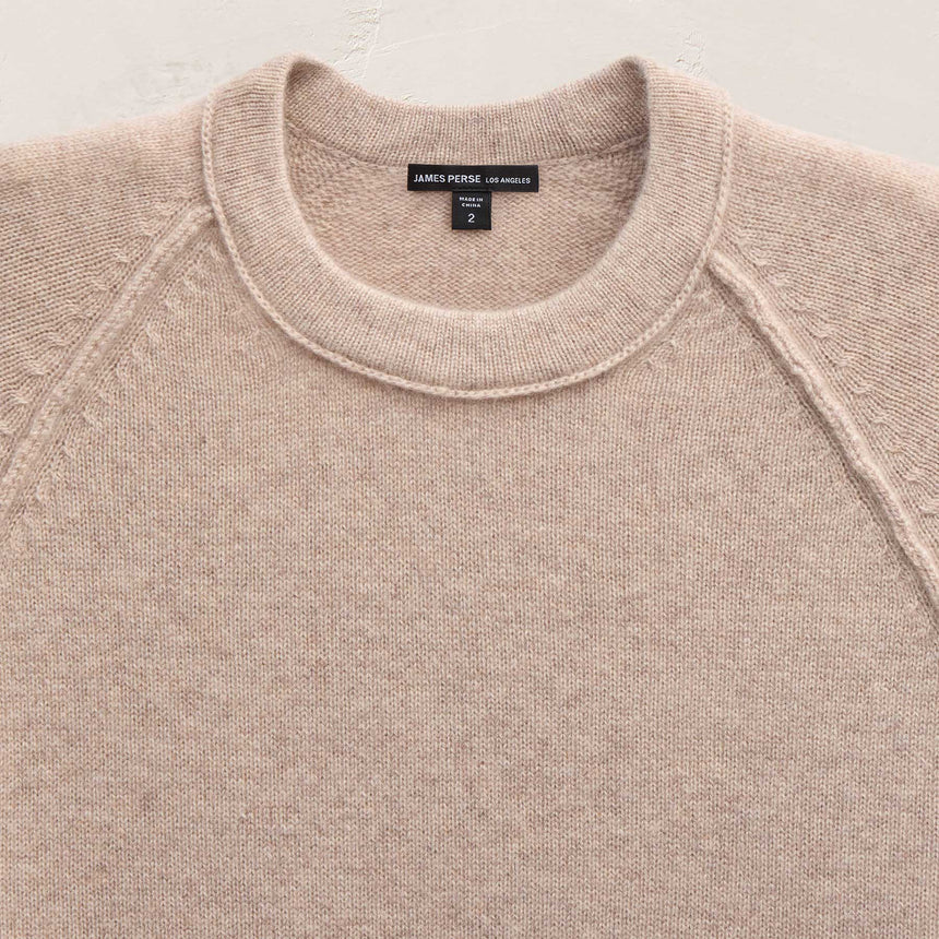 Men's Recycled Cashmere Crew Sweater Gift Set - Black/Stone