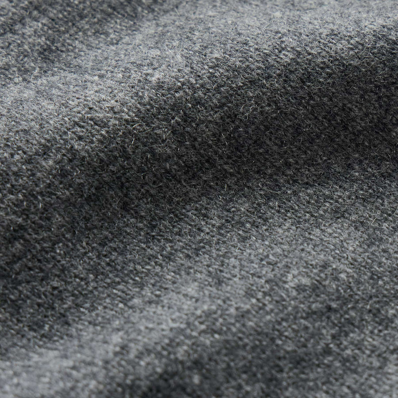 Rec Cashmere Shawl Collar Pullover in Flannel | James Perse Los Angeles