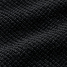 Waffle Raglan in Black | James Perse Los Angeles