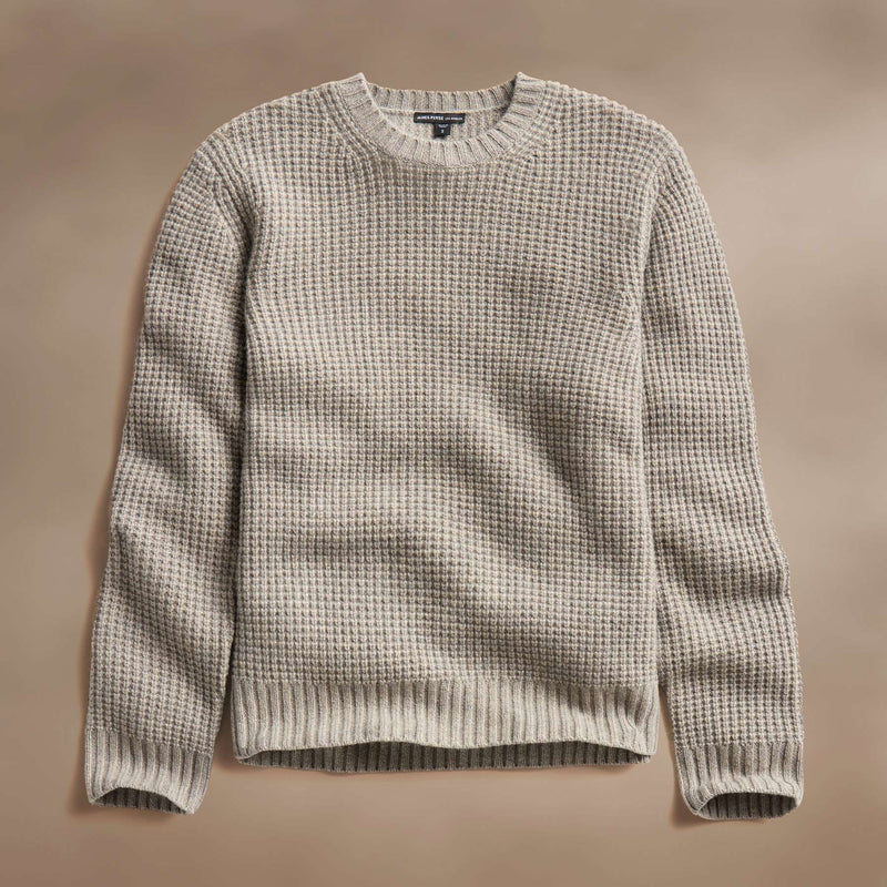 Waffle Raglan in Overcast | James Perse Los Angeles