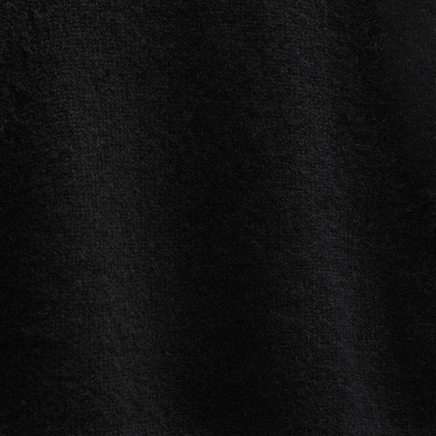 Recycled Cashmere Hooded Pullover in Black | James Perse Los Angeles