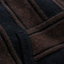 Stripe Poncho In Updated Body - Black/Bark | James Perse Los Angeles