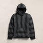 Stripe Poncho In Updated Body - Pine/Charcoal | James Perse Los Angeles