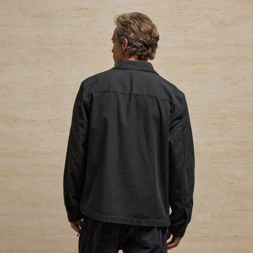 Utility Shirt in Magma Pigment | James Perse Los Angeles