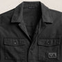 Reverse Cotton Twill Utility Shirt in Magma Pigment | James Perse Los Angeles