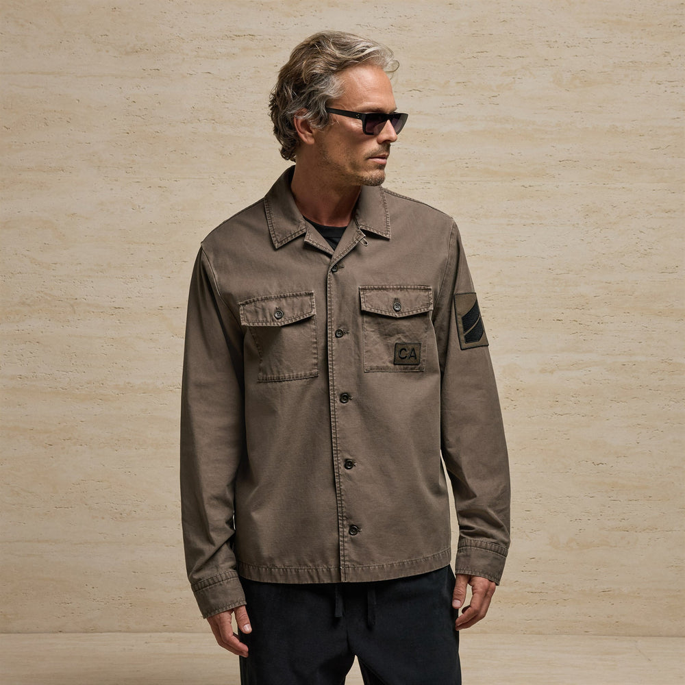 Utility Shirt in Stag Pigment | James Perse Los Angeles