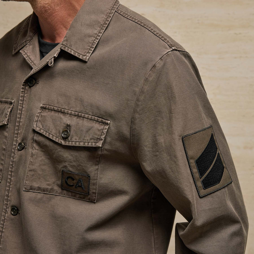 Utility Shirt in Stag Pigment | James Perse Los Angeles