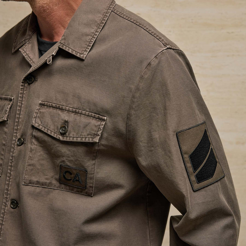 Utility Shirt in Stag Pigment | James Perse Los Angeles