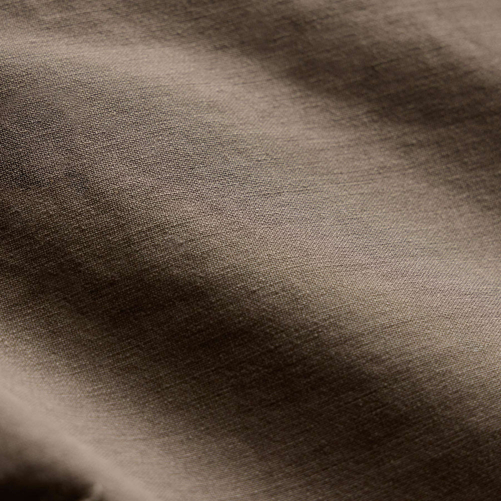Reverse Cotton Twill Utility Shirt in Stag Pigment | James Perse Los Angeles
