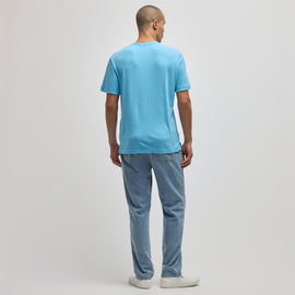 Recycled Cotton Jersey Crew in Marina | James Perse Los Angeles