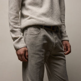 Classic Cotton Linen Twill Pant in Fog Pigment | James Perse Los Angeles