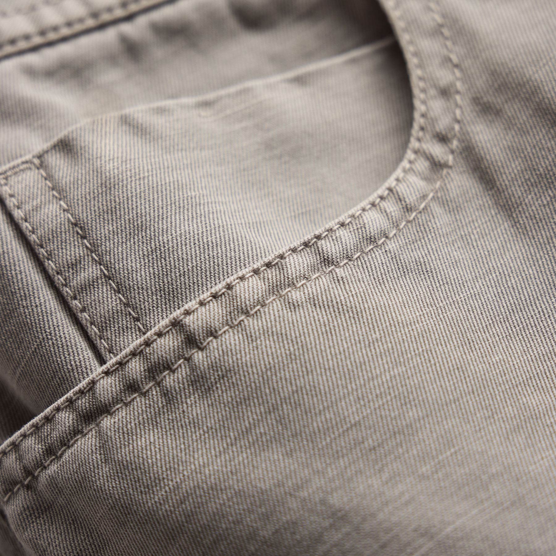 Classic Cotton Linen Twill Pant in Fog Pigment | James Perse Los Angeles