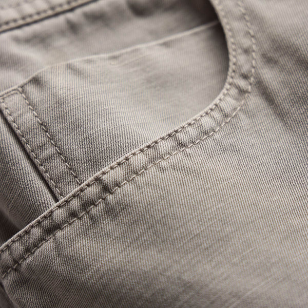 Classic Cotton Linen Twill Pant in Fog Pigment | James Perse Los Angeles