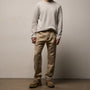 Classic Cotton Linen Twill Pant in Light Khaki Pigment | James Perse Los Angeles
