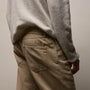 Classic Cotton Linen Twill Pant in Light Khaki Pigment | James Perse Los Angeles