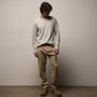 Classic Cotton Linen Twill Pant in Light Khaki Pigment | James Perse Los Angeles
