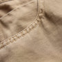 Classic Cotton Linen Twill Pant in Light Khaki Pigment | James Perse Los Angeles