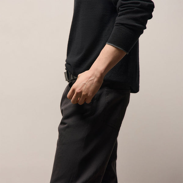 Classic Cotton Linen Twill Pant in Magma Pigment | James Perse Los Angeles