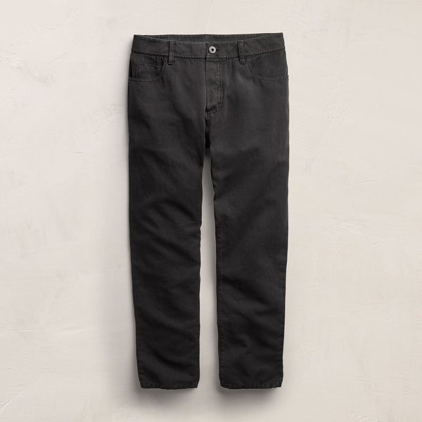 Classic Cotton Linen Twill Pant in Magma Pigment | James Perse Los Angeles