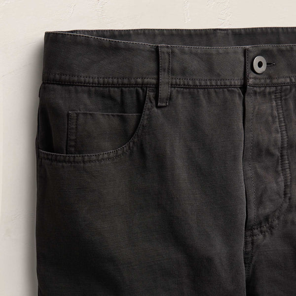 Classic Cotton Linen Twill Pant in Magma Pigment | James Perse Los Angeles
