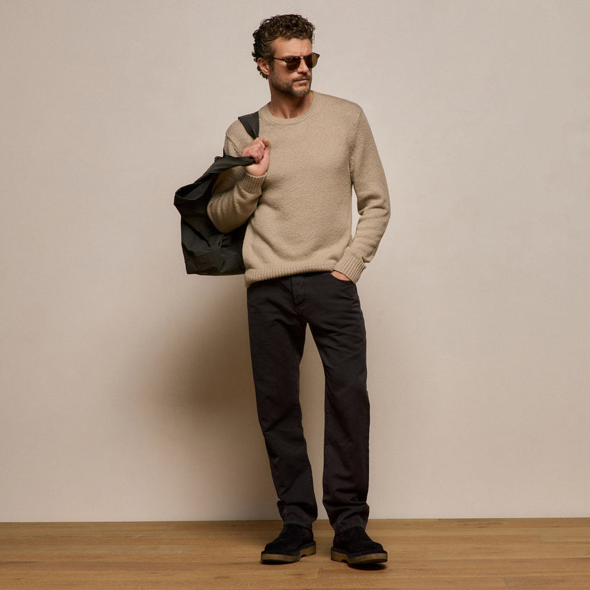 Classic Cotton Linen Twill Pant in Magma Pigment | James Perse Los Angeles