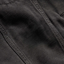 Cotton Linen Twill Trucker Jacket in Magma Pigment | James Perse Los Angeles