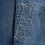 Denim Shirt Jacket in Medium Wash | James Perse Los Angeles