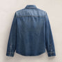 Denim Shirt Jacket in Medium Wash | James Perse Los Angeles
