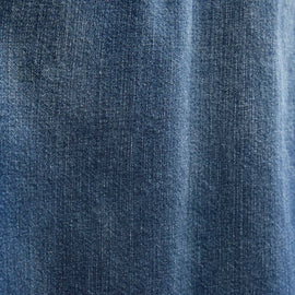 Denim Shirt Jacket in Medium Wash | James Perse Los Angeles FLAT