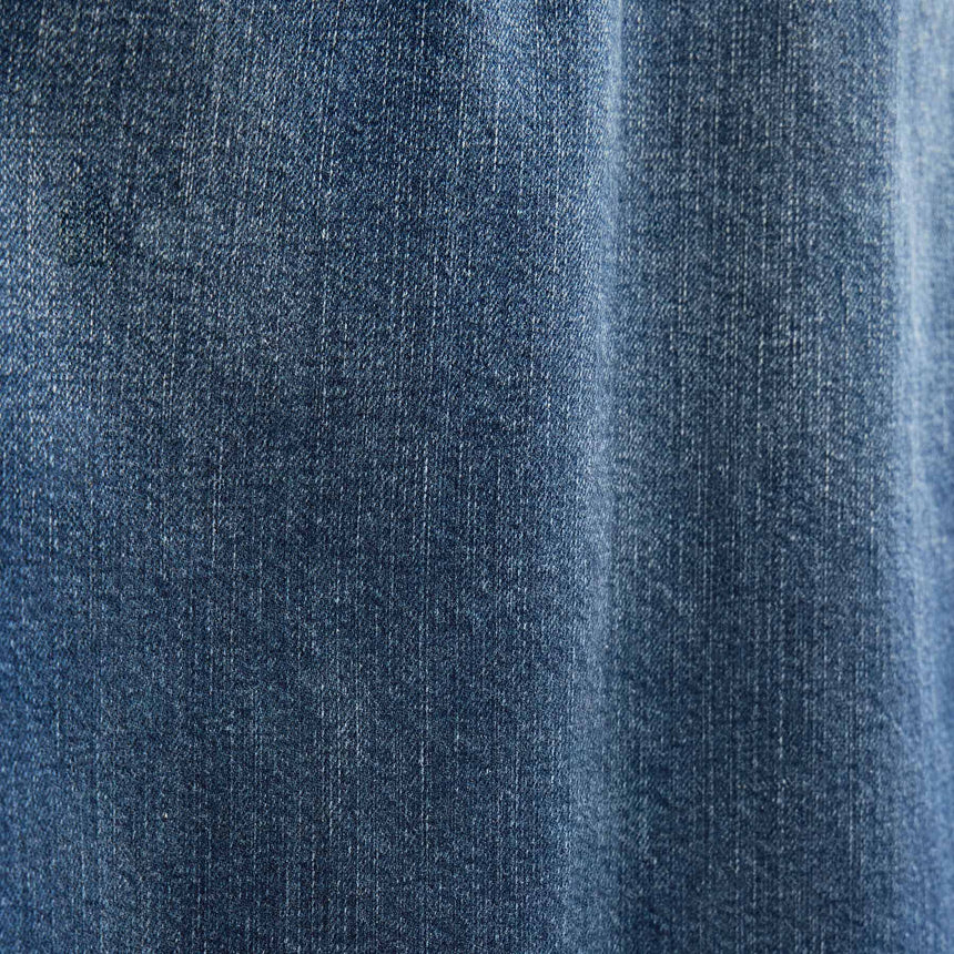 Denim Shirt Jacket in Medium Wash | James Perse Los Angeles FLAT