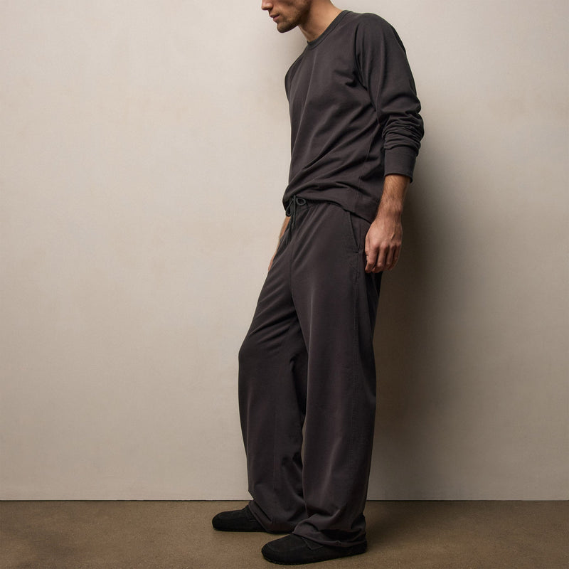 Heavy Organic Suede Jersey Sweat Pant in Magma | James Perse Los Angeles