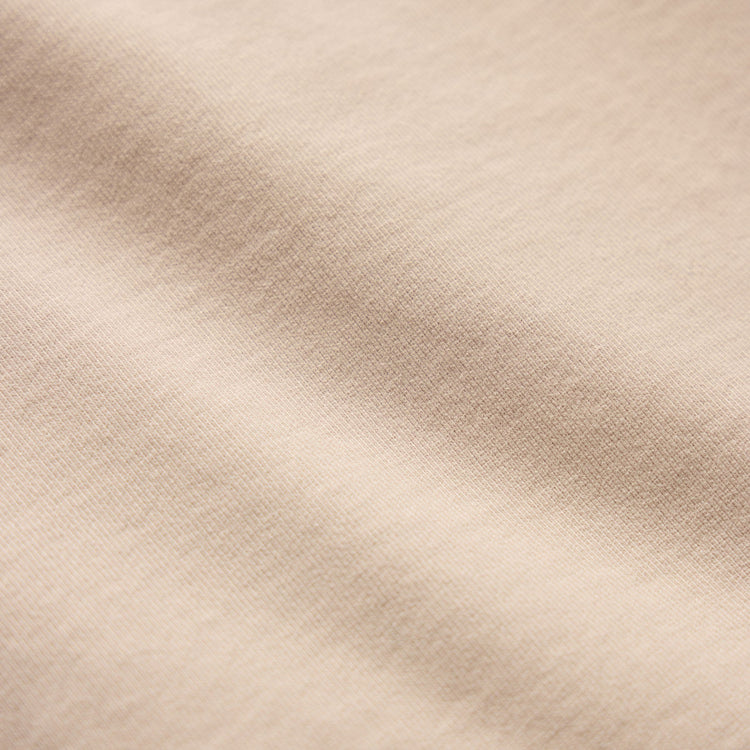 Heavy Organic Suede Jersey Sweat Pant in Stone | James Perse Los Angeles