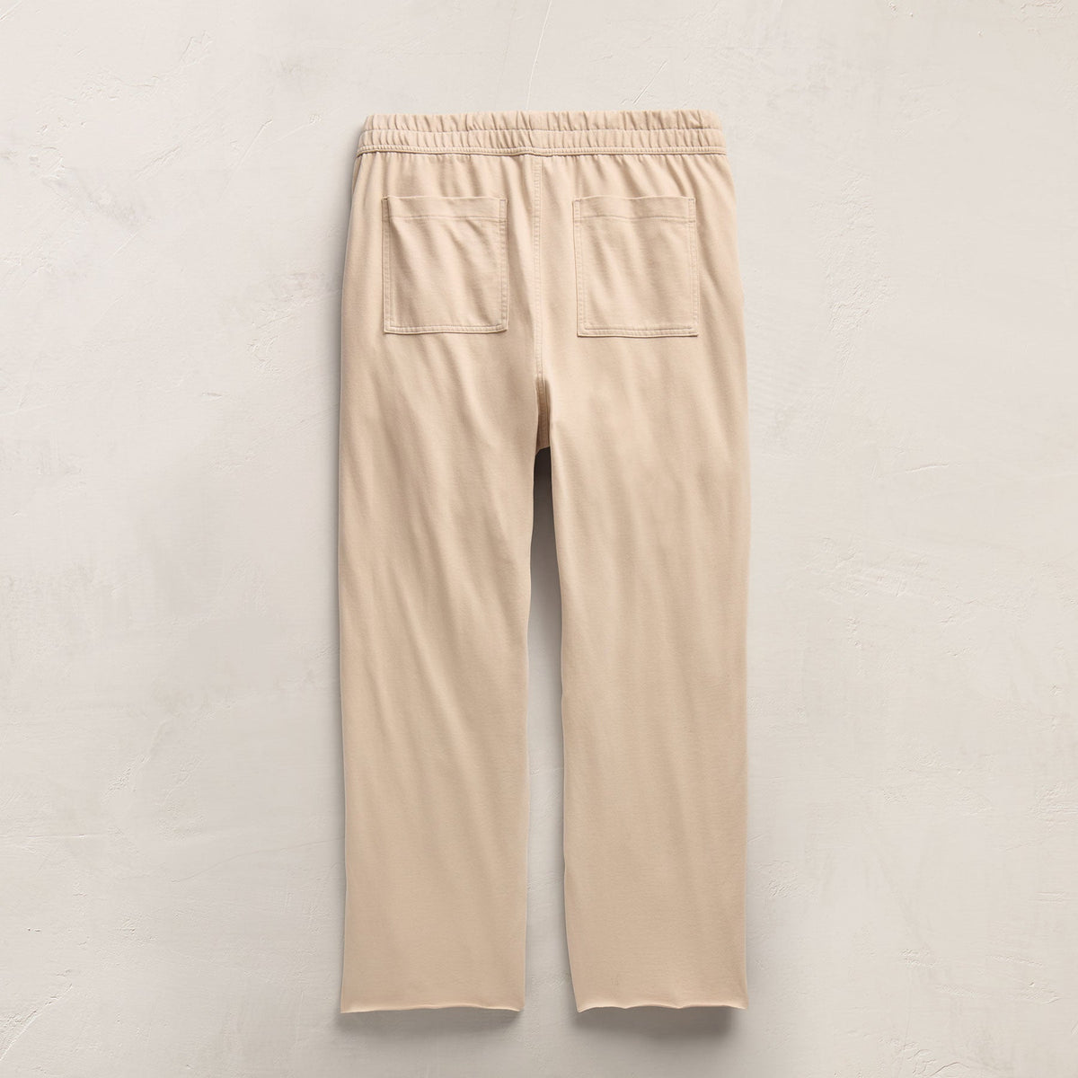 Heavy Organic Suede Jersey Sweat Pant in Stone | James Perse Los Angeles