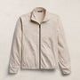 Organic Sueded Jersey Jacket in Pearl | James Perse Los Angeles
