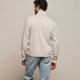 Organic Sueded Jersey Jacket in Pearl | James Perse Los Angeles