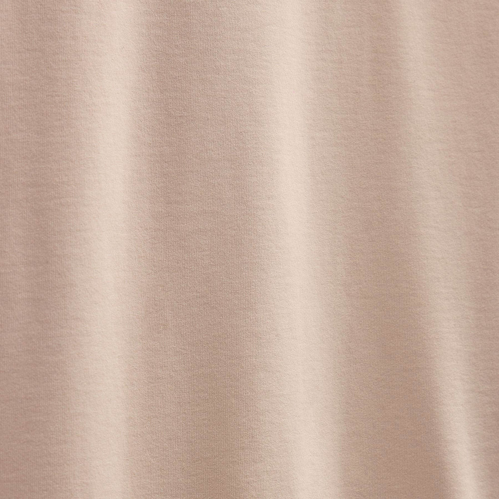 Heavy Organic Sueded Jersey Sweat Shirt in Stone | James Perse Los Angeles FLAT